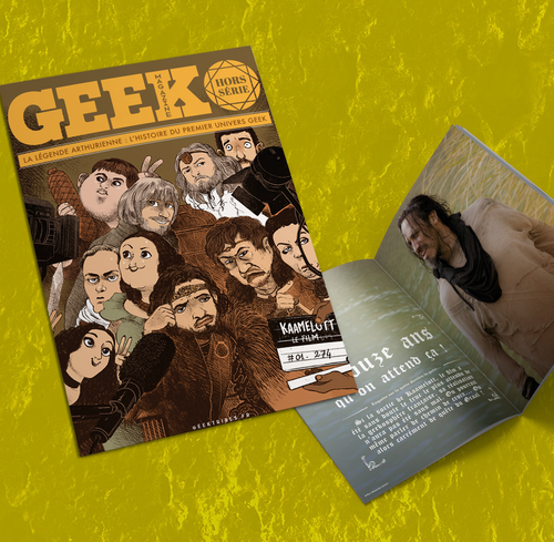 Geek magazine Hors série n°4 couverture collector par BOULET