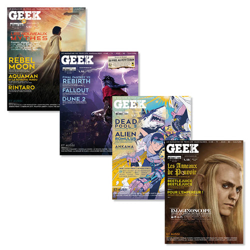 Abonnement 1 an Geek Magazine